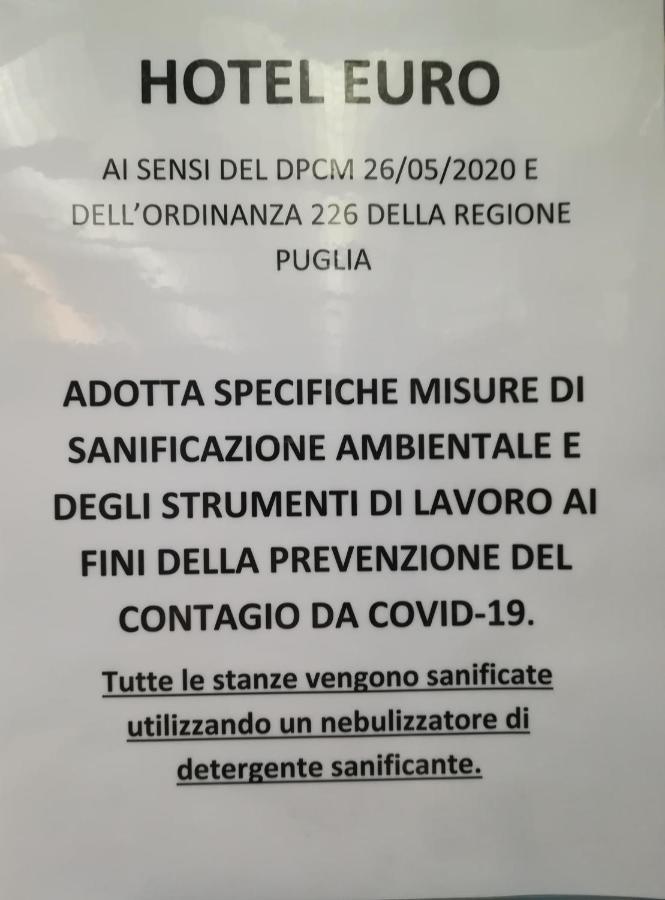 Hotel Euro San Giovanni Rotondo Exteriör bild